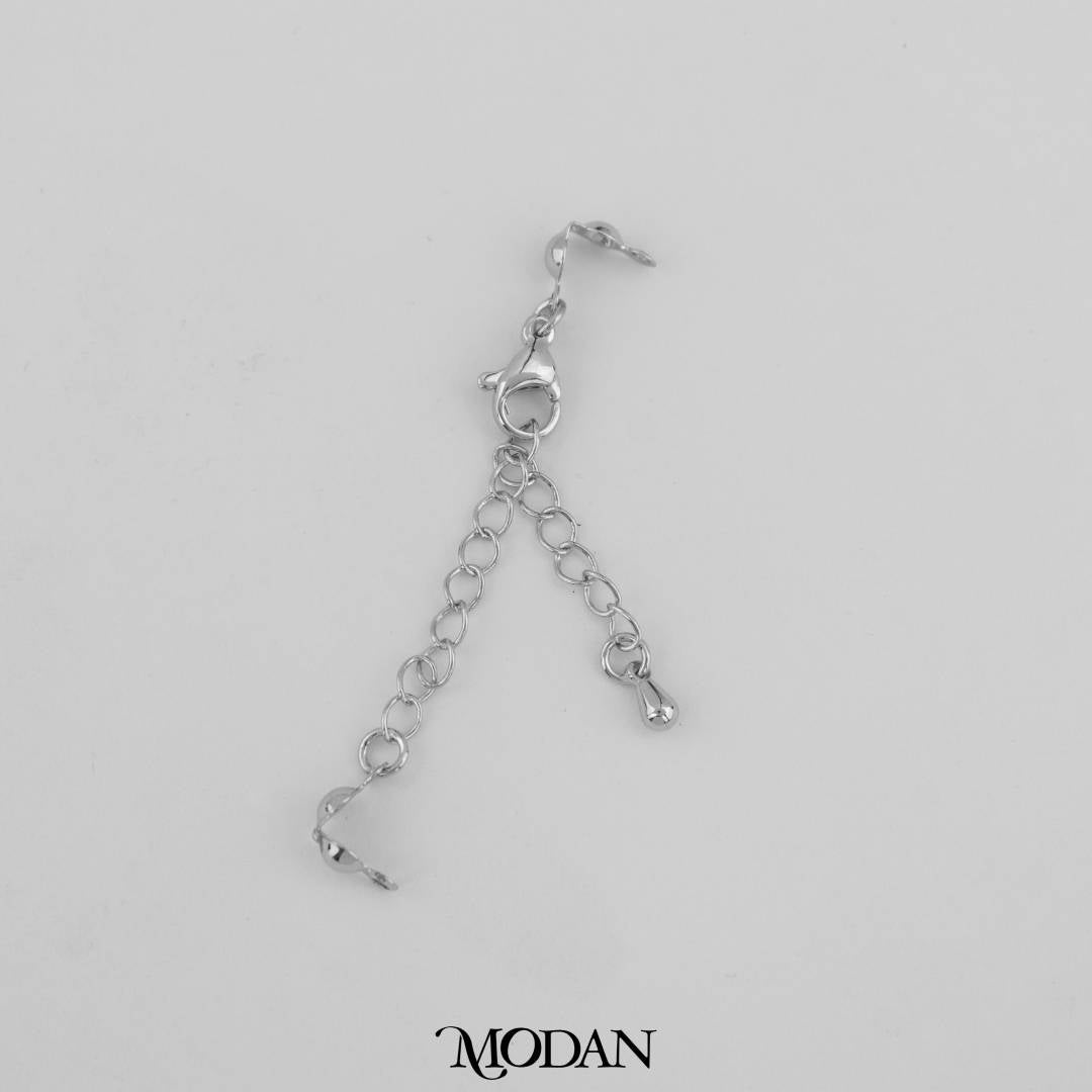 5cm Extender Chain With Crimp Beads Knot DIY Rantai Tambahan dan Kodokan Kalung/Gelang Hypoallergenic Gold Filled