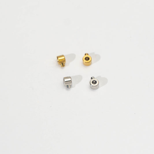 (5pcs) Donut Cord Bead Stopper DIY Manik Aksesoris Hypoallergenic Stainless Steel