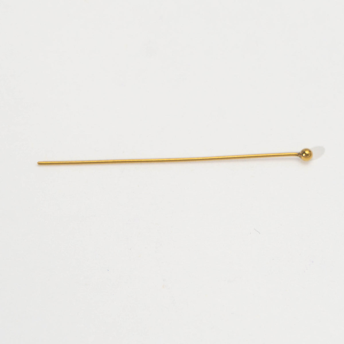 (20 pcs) (40mm) Head Pins Ball DIY Closure Point Paku Pentul Hypoallergenic Stainless Steel