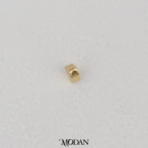 Tiny Plain Love Heart Bead Charm