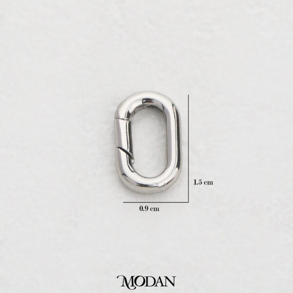 Oval Rectangular Push Clasp