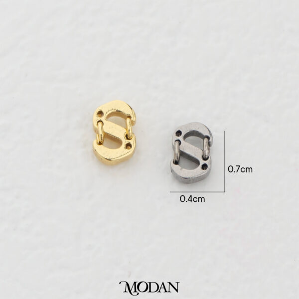 Size of S-Shaped Double S Clasp