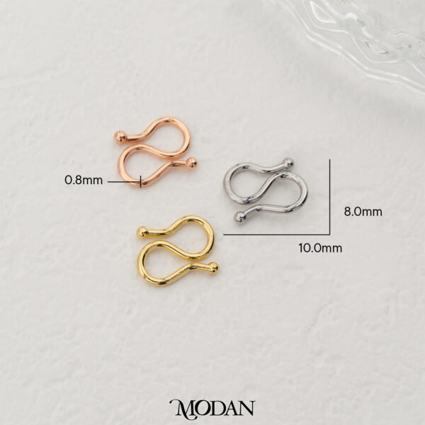 Simple S Hook Clasp - Gambar 2