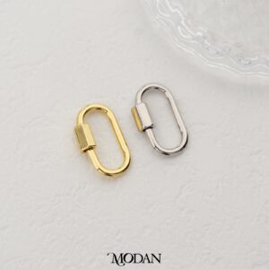Plain Rectangular Carabiner Clasp