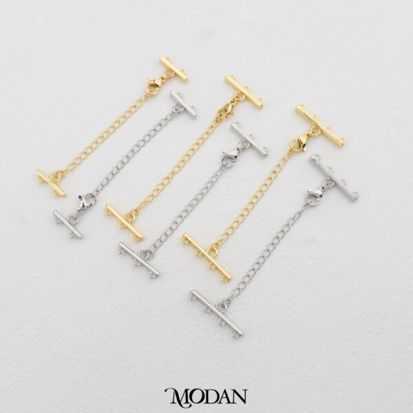 Layered Necklace Detangler Clasp 2/3/4 Chain - Kaitan Layering 2/3 Rantai Kalung Premium Gold Filled DIY Accessories