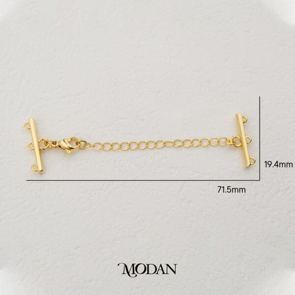 Layered Necklace Detangler Clasp 2/3 Chain - Kaitan Layering 2/3 Rantai Kalung Premium Gold Filled DIY Accessories