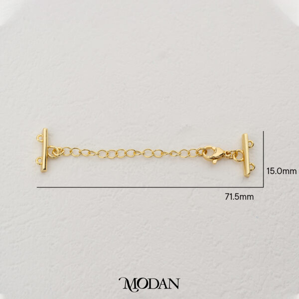 Layered Necklace Detangler Clasp 2/3 Chain - Kaitan Layering 2/3 Rantai Kalung Premium Gold Filled DIY Accessories