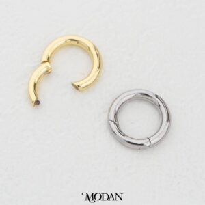 Round Pull Up Clasp Pengait Kalung/Gelang Bulat For DIY Jewelry Accessories Making Gold Filled