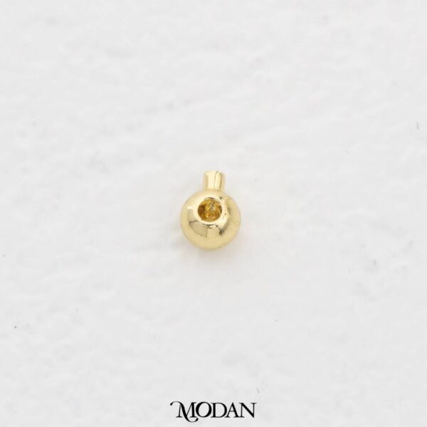 Cord Bead Stopper Crimp Beads Ball Snap Clasp Stopper Merica For DIY Aksesoris Jewelry Making