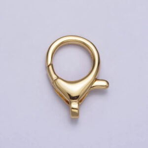 Oval Lobster Clasps Hypoallergenic Kokot Udang Kait Kalung Gelang