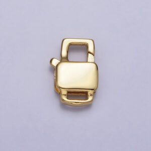 Lobster Clasps Geometric 24k Gold Filled Hypoallergenic Jewelry Making Supplies Pengait Kalung / Gelang