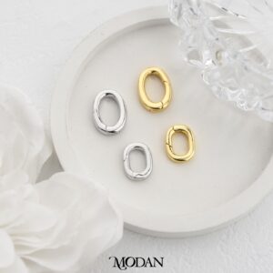 Oval Push Clasp