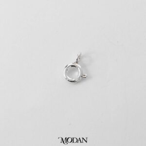 Premium Full S925 Round Clasp Pengait Bulat Kalung/Gelang Daily Wear Silver For DIY Jewelry Making
